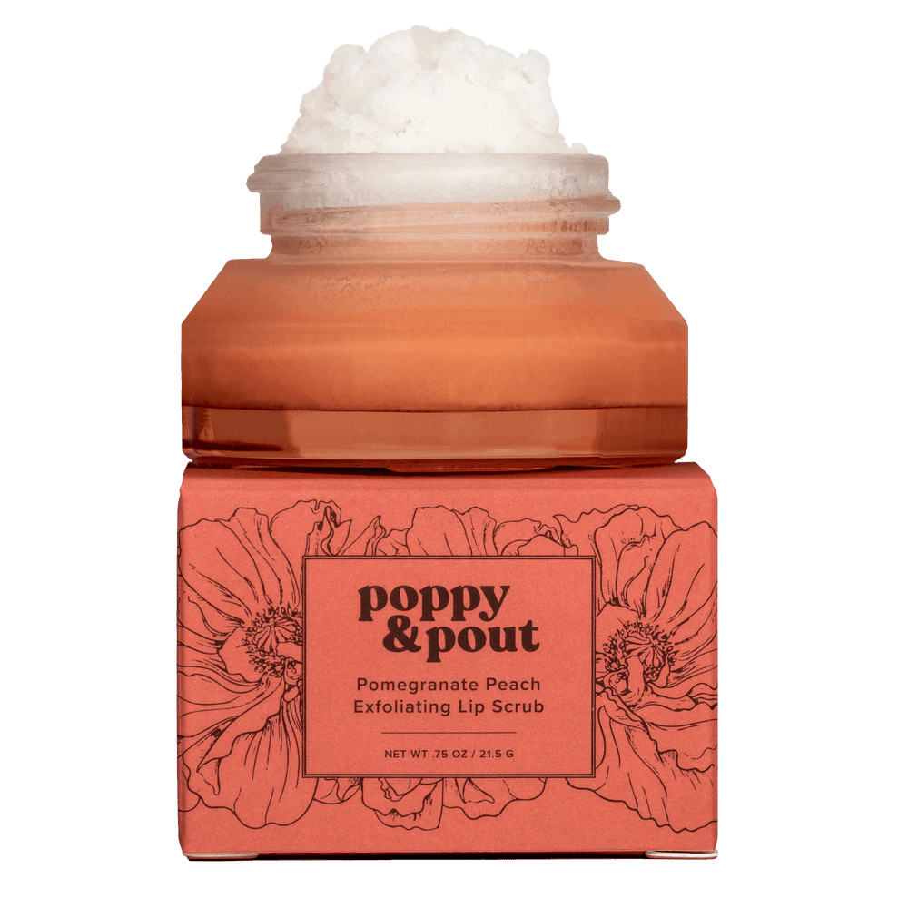 Poppy & Pout Lip Scrub - From Me To You