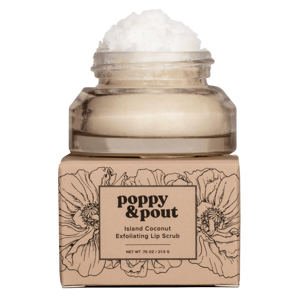 Poppy & Pout Lip Scrub - From Me To You