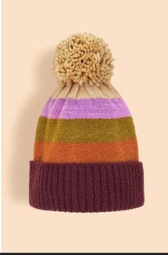 Powder Design Lilia Bobble Hat - Mixed Vintage - From Me To You