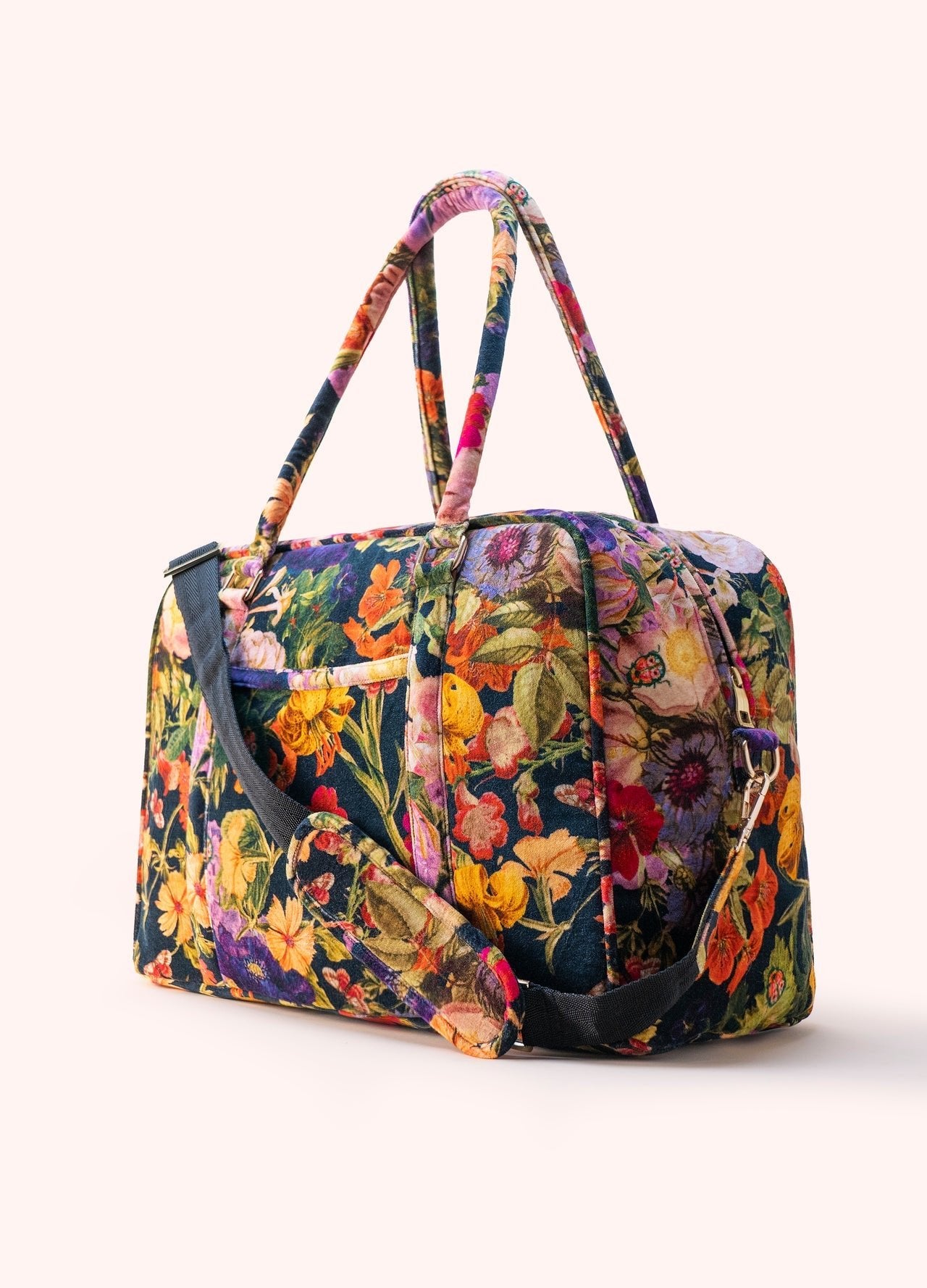 Powder Design Luxe Weekender Bag - Midnight Posy - From Me To You