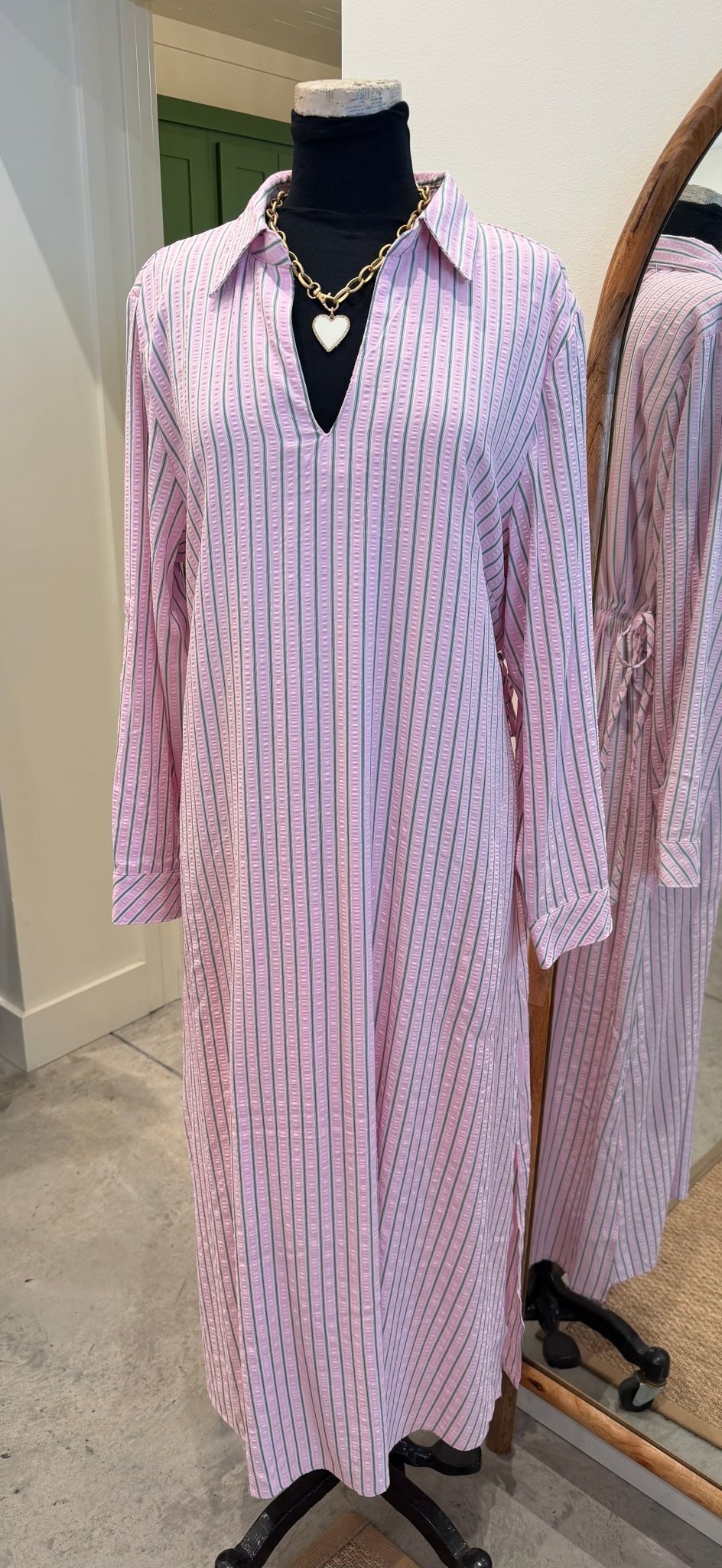 Preppy Kaftan - Pink O/S - From Me To You