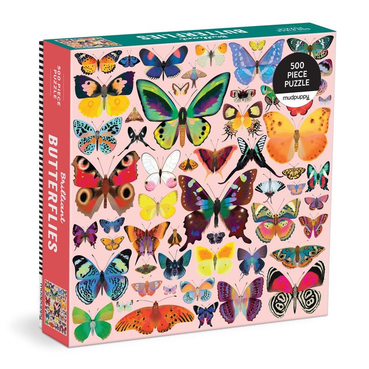 Puzzle - Brilliant Butterflies 500 Piece Family Puzzle - From Me To You