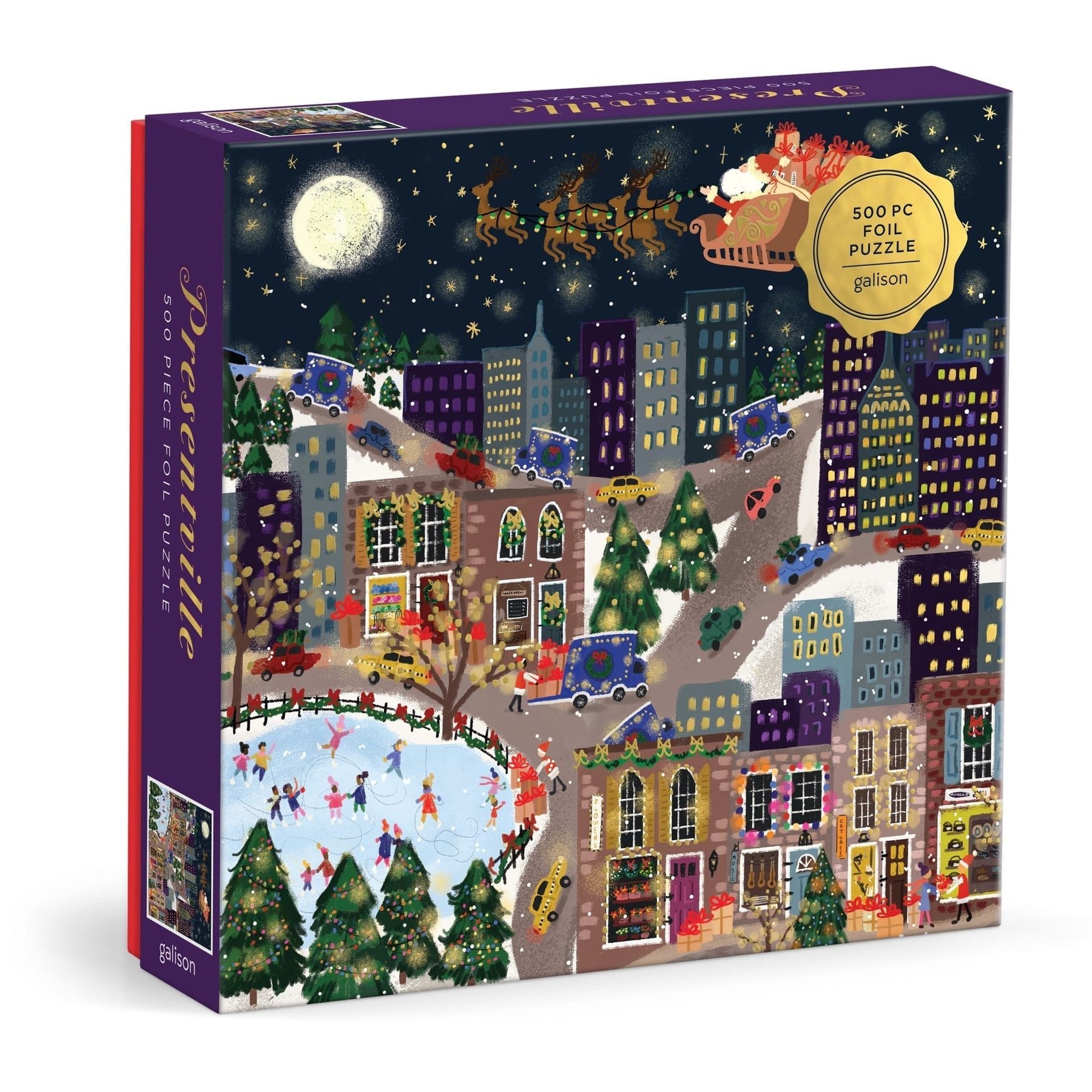 Puzzle - Joy Laforme Presentville 500 Piece Foil Puzzle - From Me To You