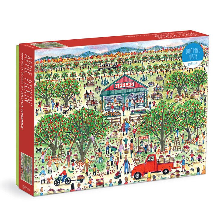 Puzzle - Michael Storrings Apple Pickin' 1000 Piece Puzzle - From Me To You