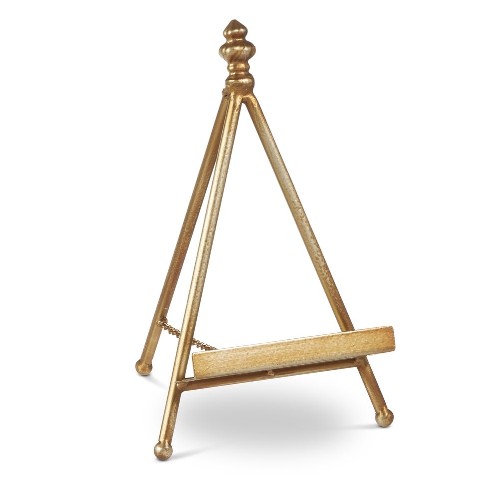 Raz 10" Antique Gold Easel - From Me To You