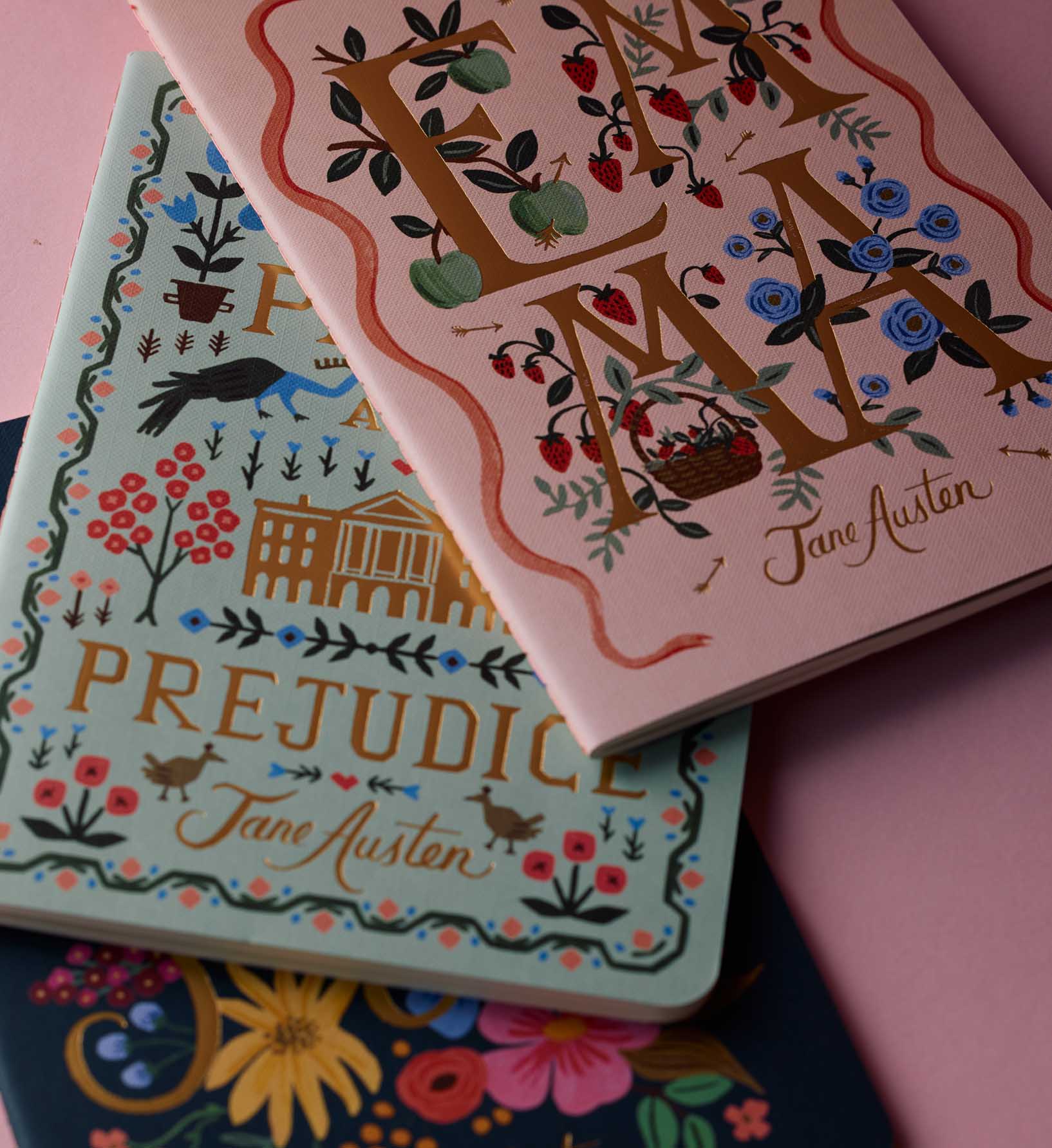 Rifle Assorted Set of 3 Jane Austen Notebooks - From Me To You
