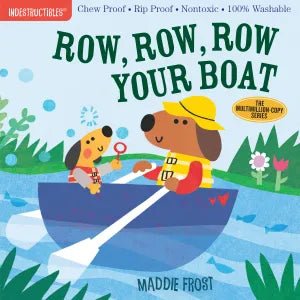 Row Row Your Boat Indestructible Children's Book - From Me To You