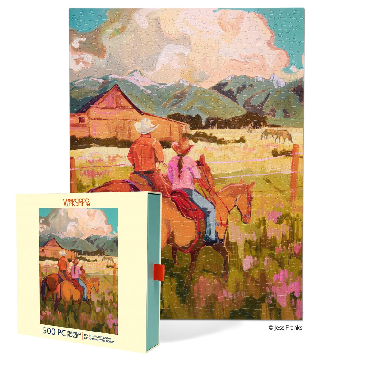 Saddle Up 500 Piece Puzzle | WerkShoppe - From Me To You