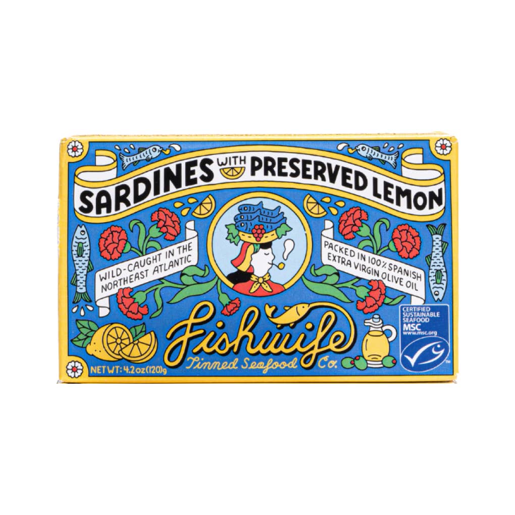 Sardines with Preserved Lemon - From Me To You
