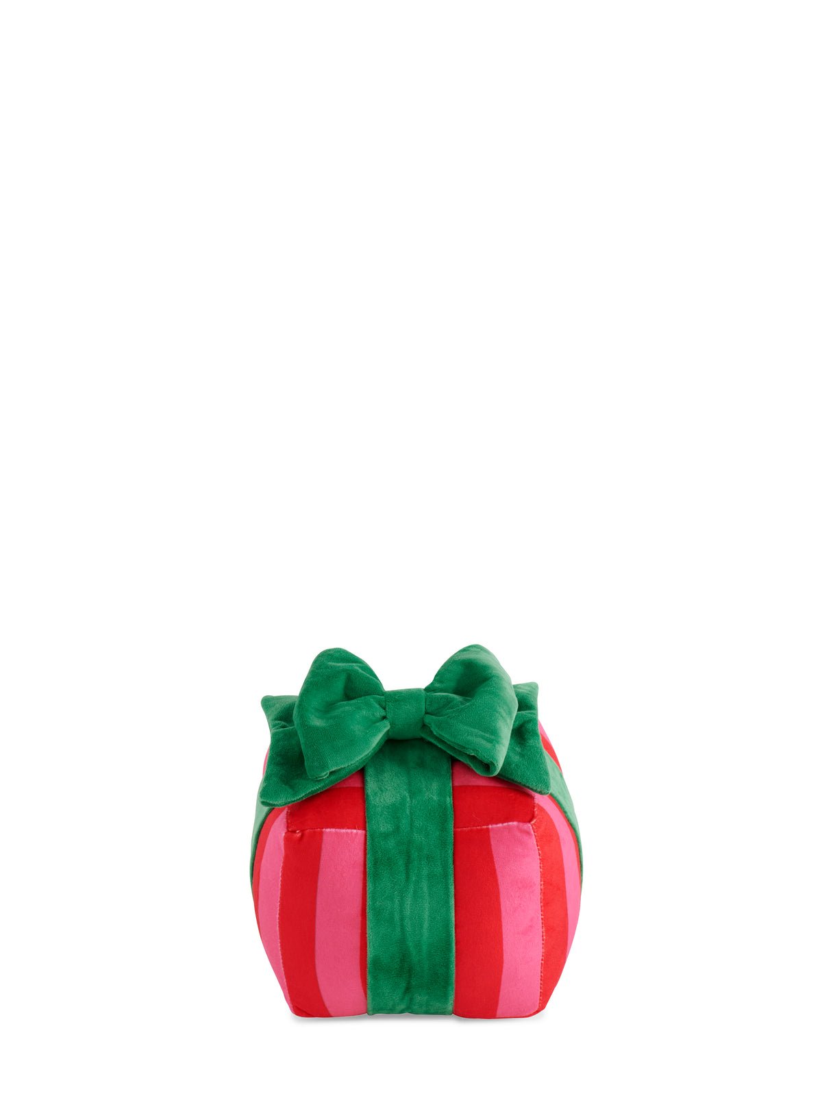 Shiraleah Stripe Gift Box Small Pillow - From Me To You