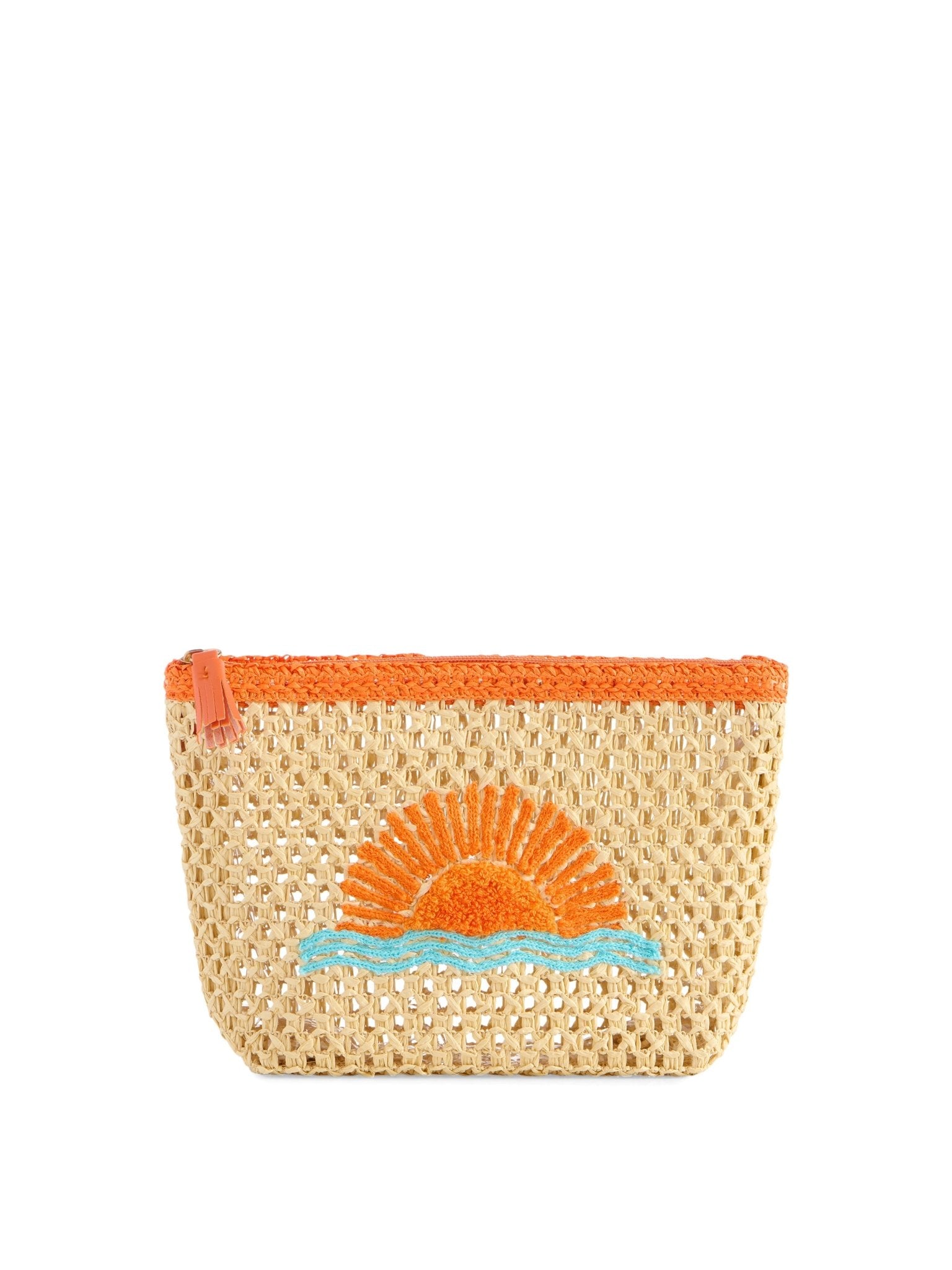 Shiraleah Sunrise Zip Pouch - Natural - From Me To You