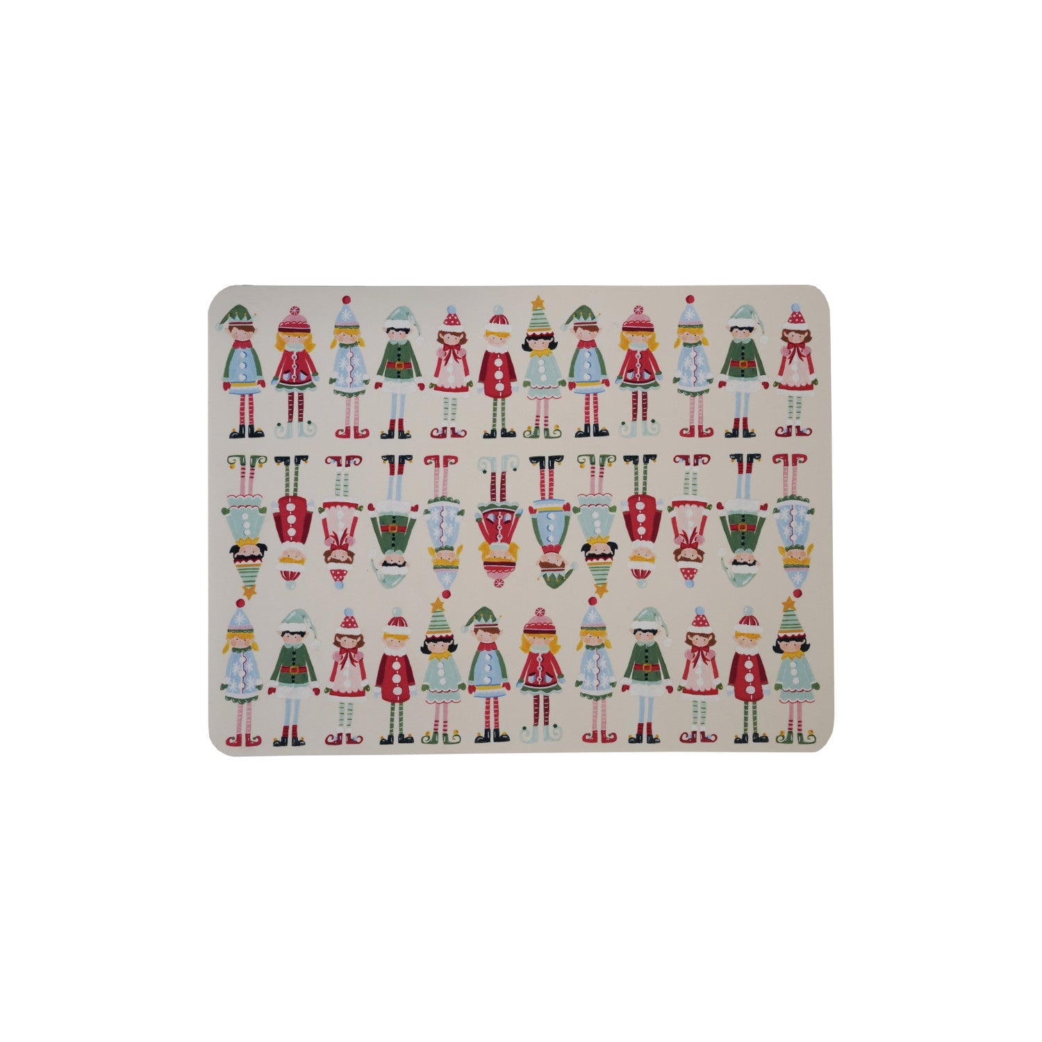 Silicone Non - Slip Baking Mat with Santa's Elves © - From Me To You