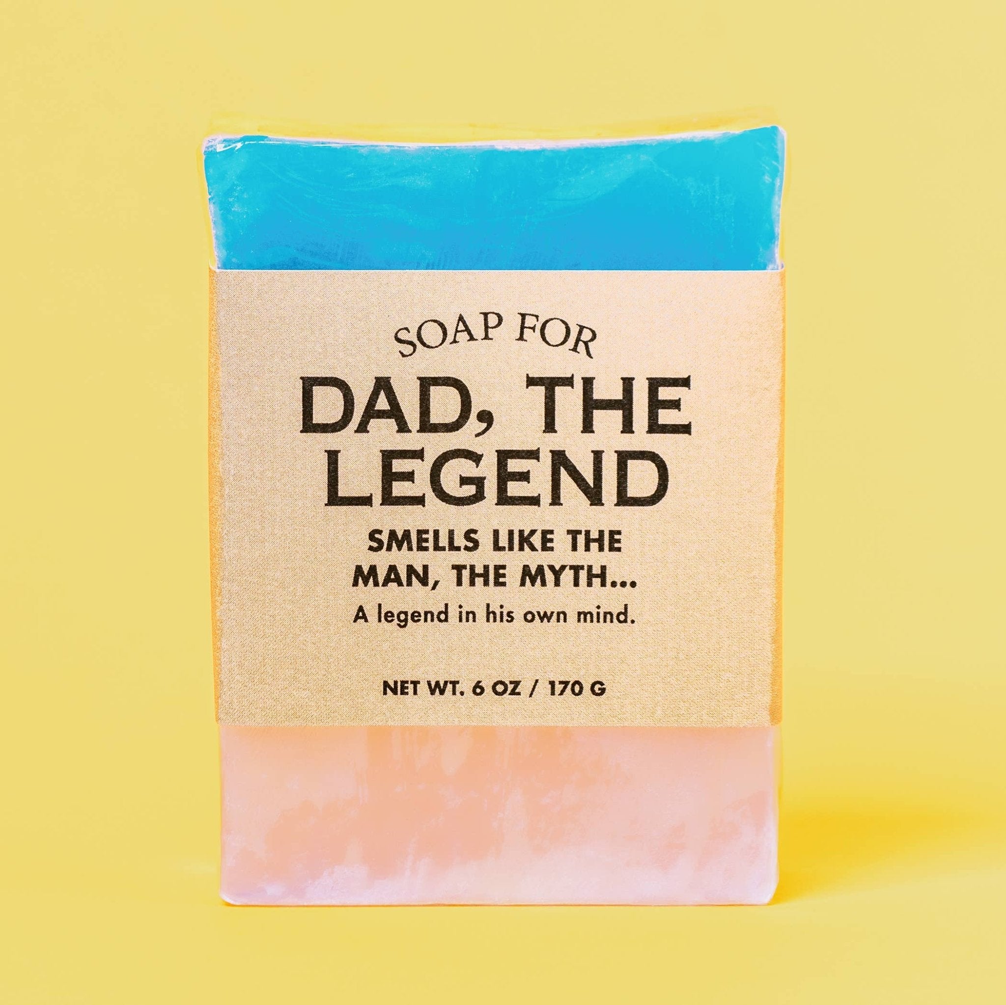 Soap for Dad, The Legend | Funny Father's Day Soap - From Me To You