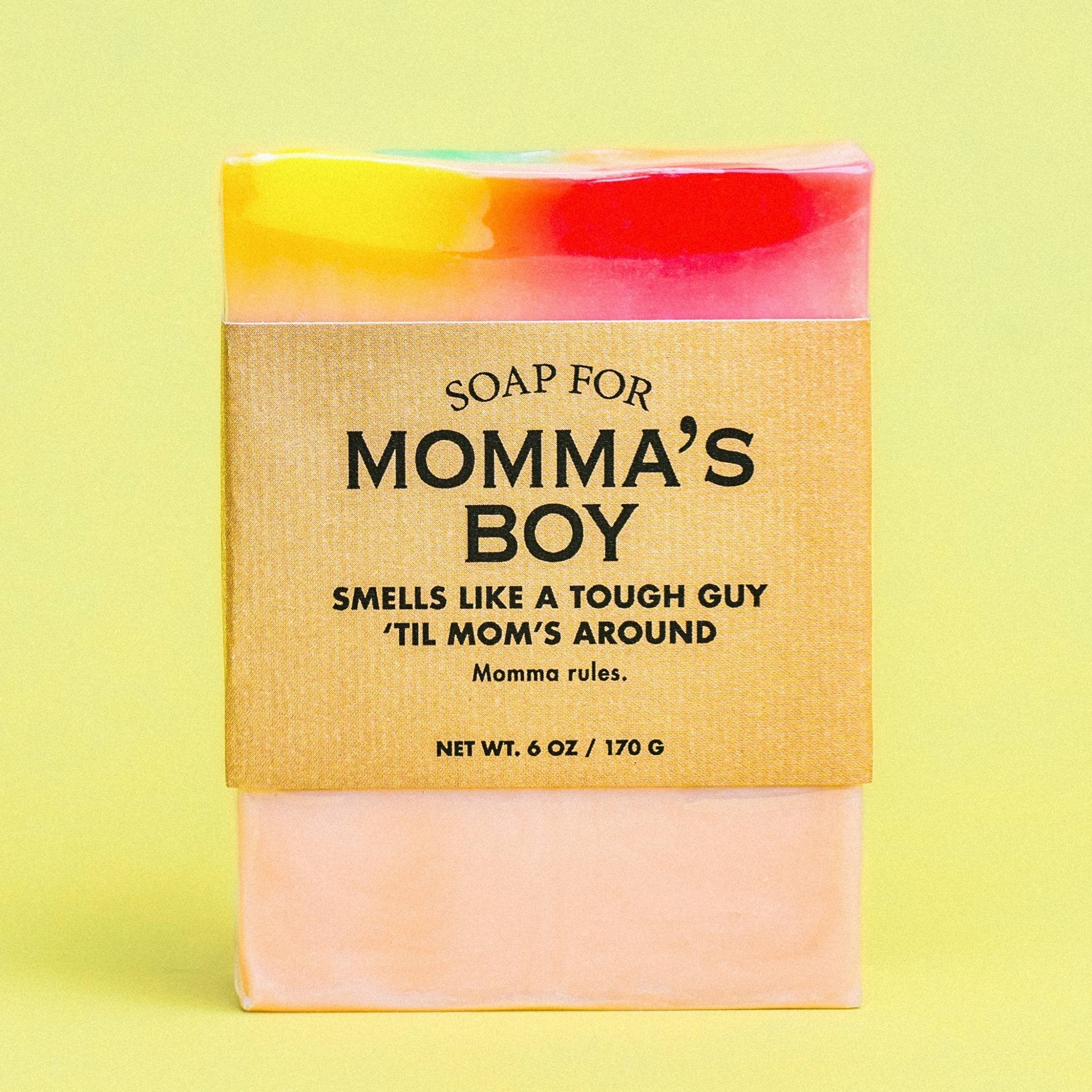 Soap for Momma's Boy | Funny Soap - From Me To You