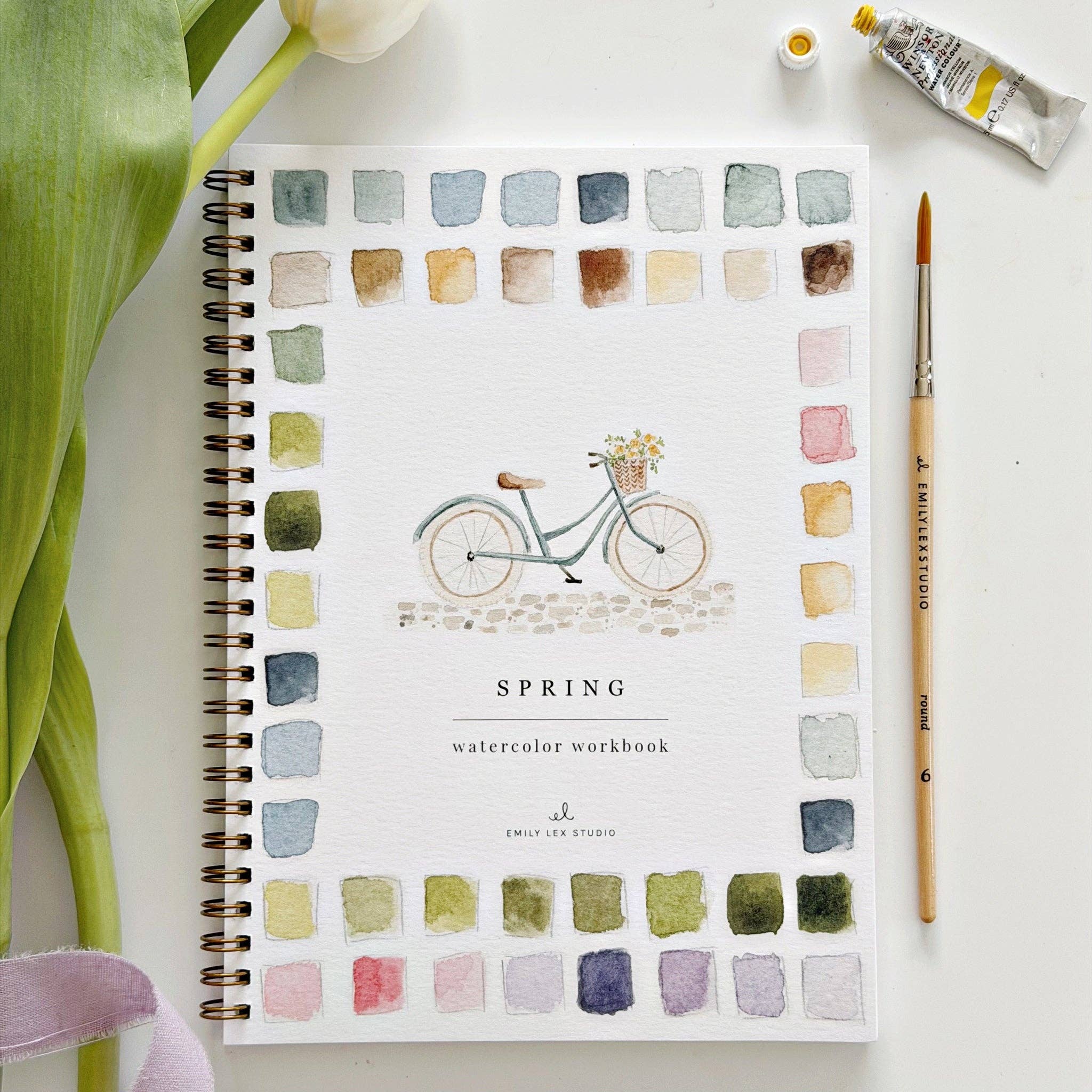 Spring watercolor workbook - From Me To You