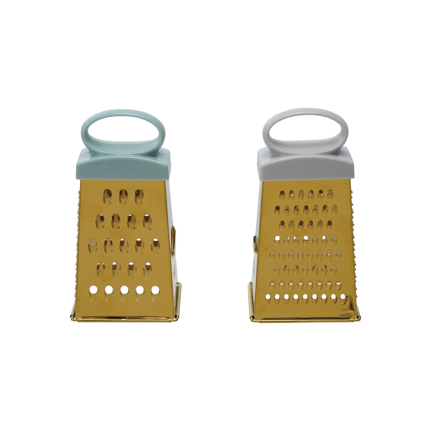 Stainless Steel 4 - Sided Grater, Gold Finish, 2 Colors - From Me To You
