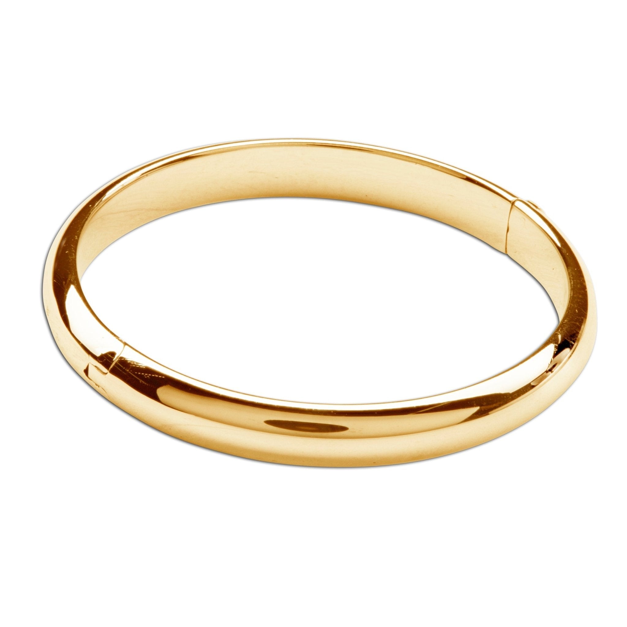 Sterling 14K Gold - Plated Baby/Child Bangle - From Me To You
