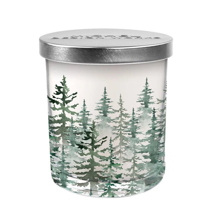 Stonewall MDW Evergreen - Decorative Glass Candle - 7.4oz - 209g - From Me To You
