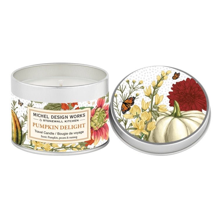Stonewall MDW Pumpkin Delight Travel Candle - From Me To You