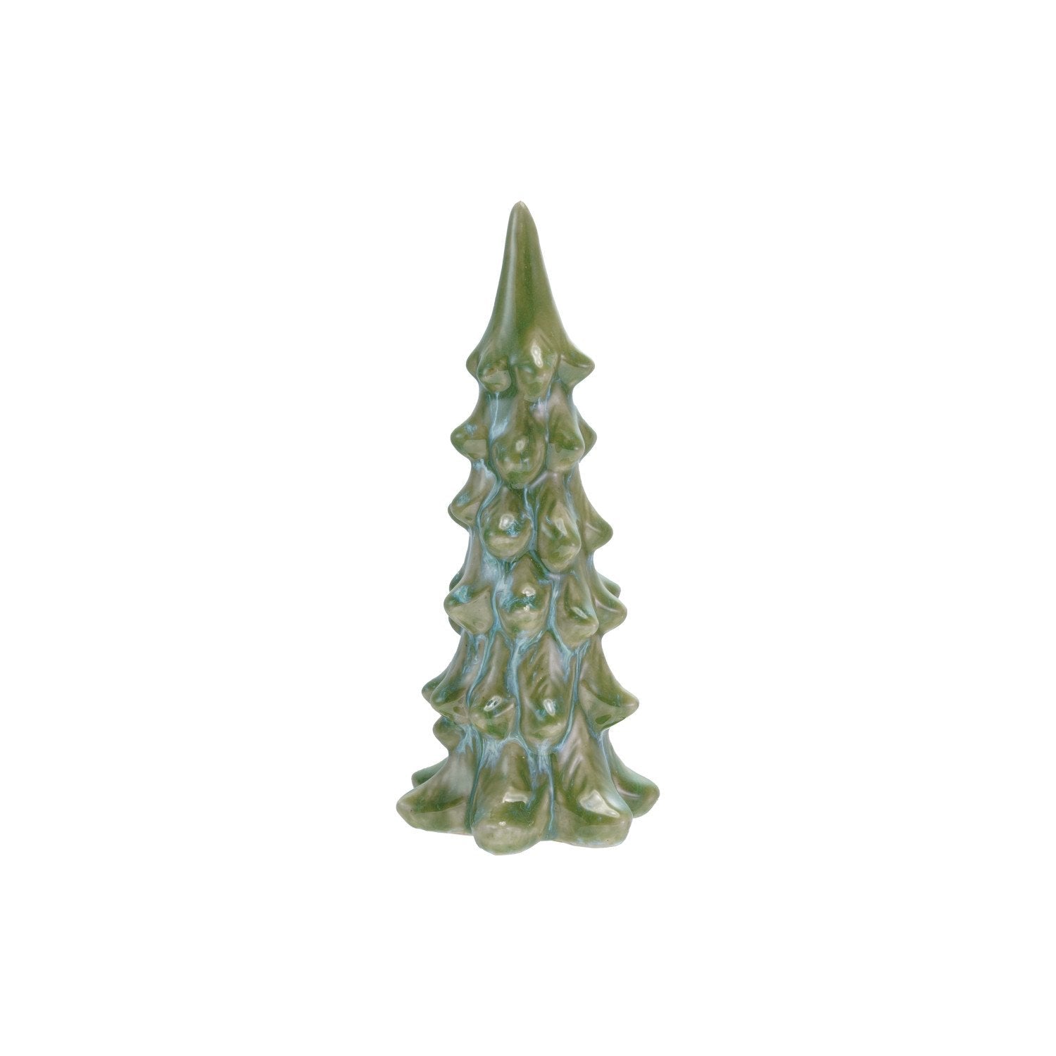 Stoneware Tree, Reactive Glaze, Blue & Green (Each One Will Vary) - From Me To You