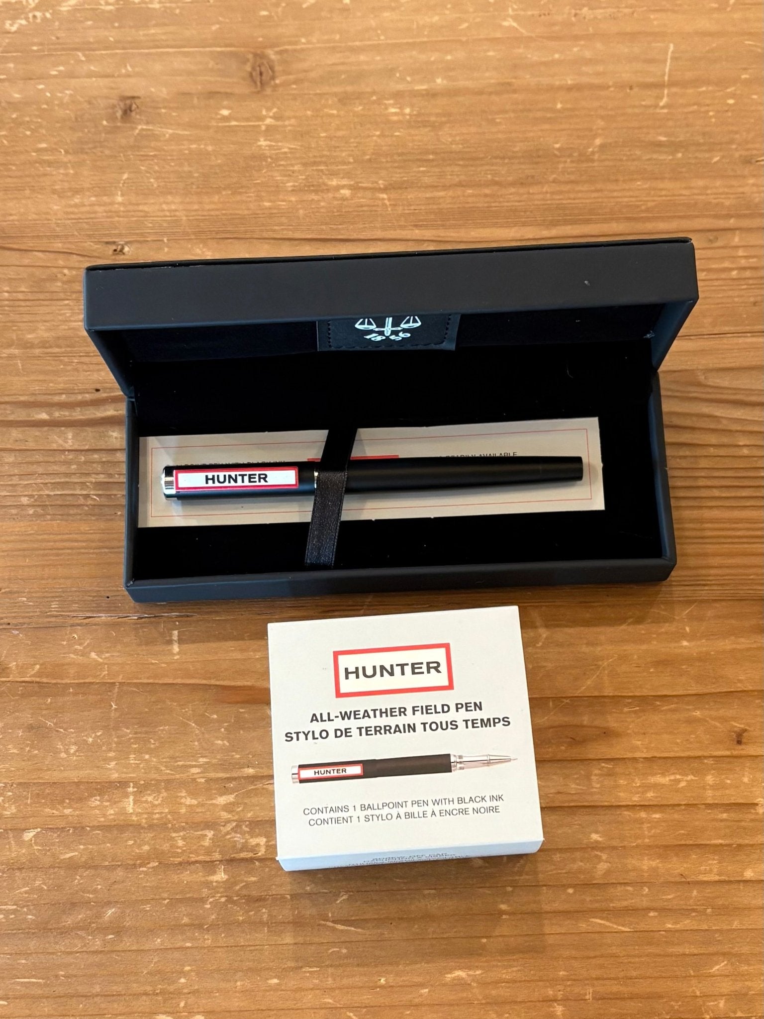Studio Oh! "Hunter" Black All - Weather Field Pen - From Me To You