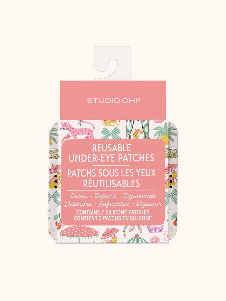 Studio Oh! Leopard on Parade Reusable Under - Eye Patches - From Me To You