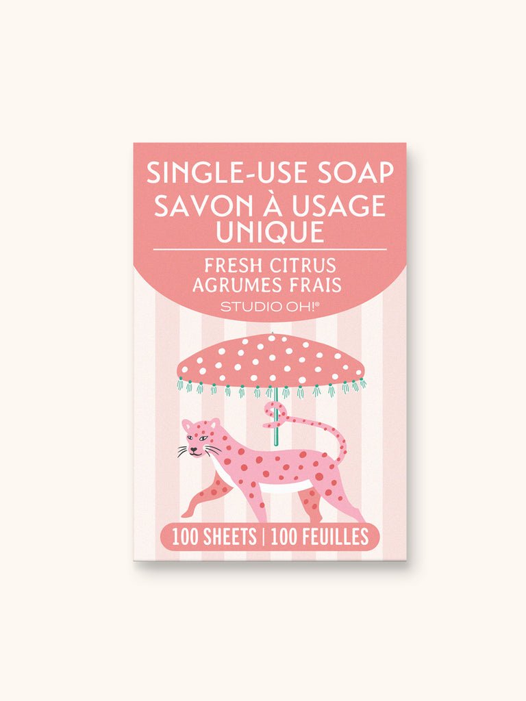 Studio Oh! Leopard on Parade Single Use Soap - From Me To You