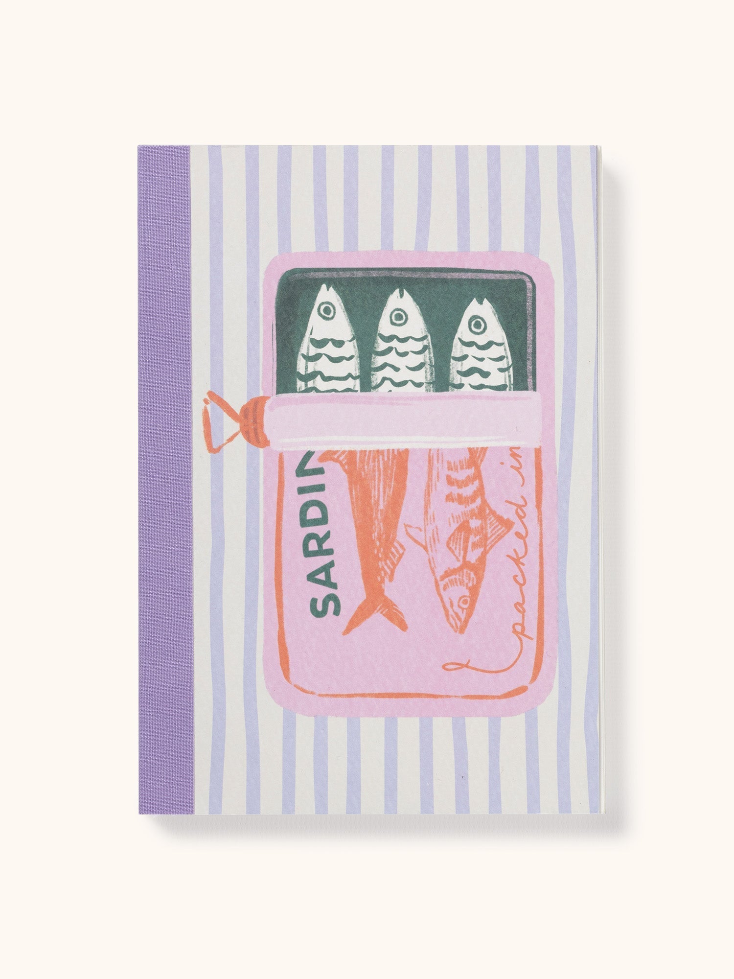 Studio Oh! Sardine Snack Artisan Notebook - From Me To You