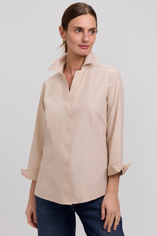 TAYLOR 3/4 PPO SHT-/Light Khaki - From Me To You