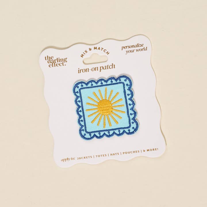The Darling Effect - Mix & Match Iron - On Patch–Sunshine - From Me To You