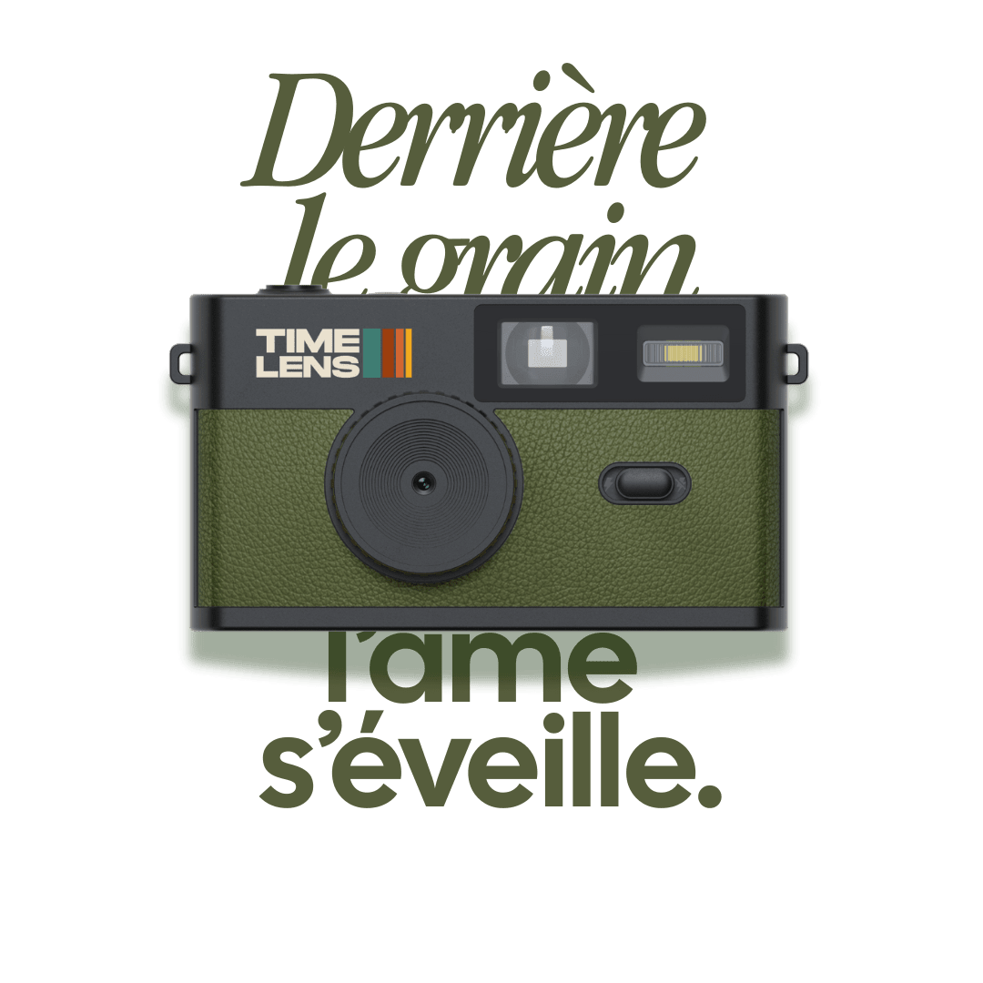 TimeLens® Camera Khaki - From Me To You
