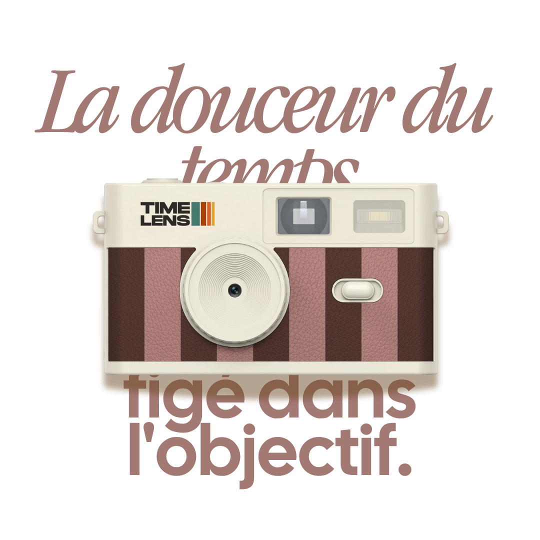 TimeLens® Cream Rosewood camera - From Me To You