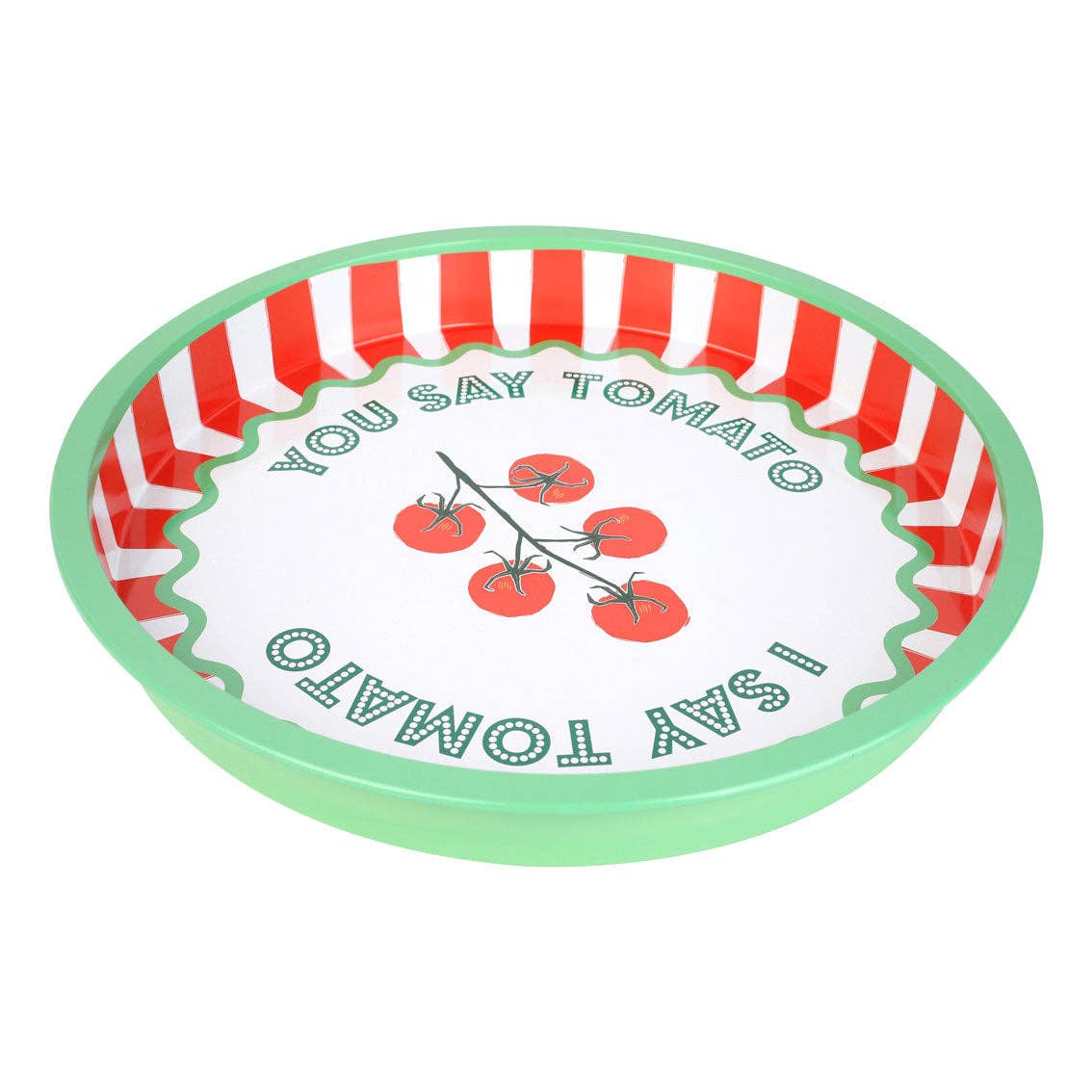 Tomato Tin Tray - 30cm | Homeware | - From Me To You
