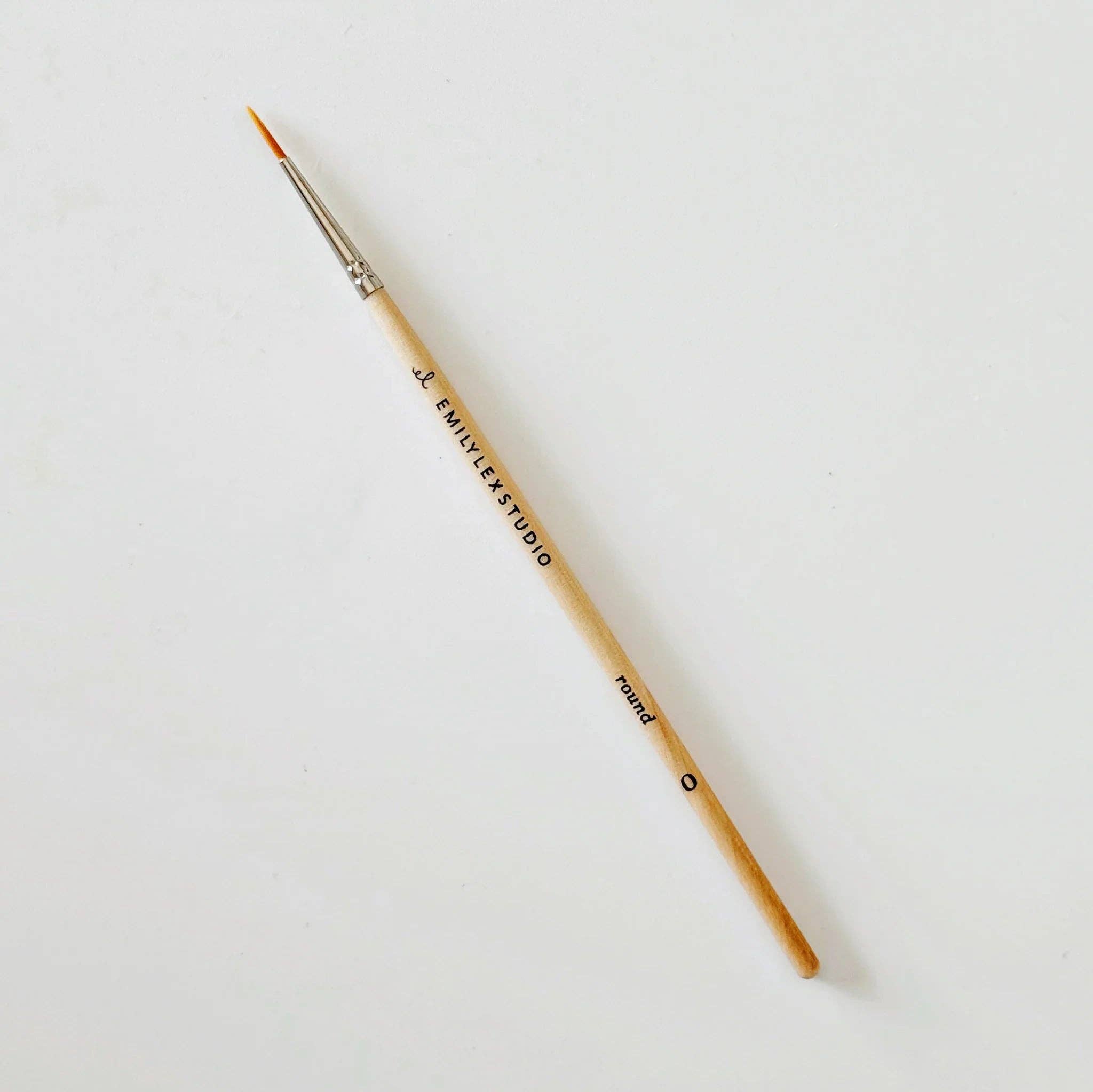 Watercolor paintbrush set of five wood brushes - From Me To You