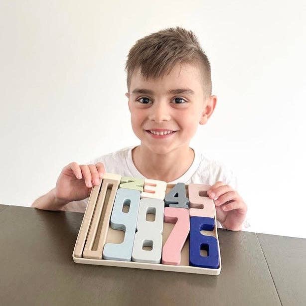Wyatt Number Stacking Blocks - From Me To You