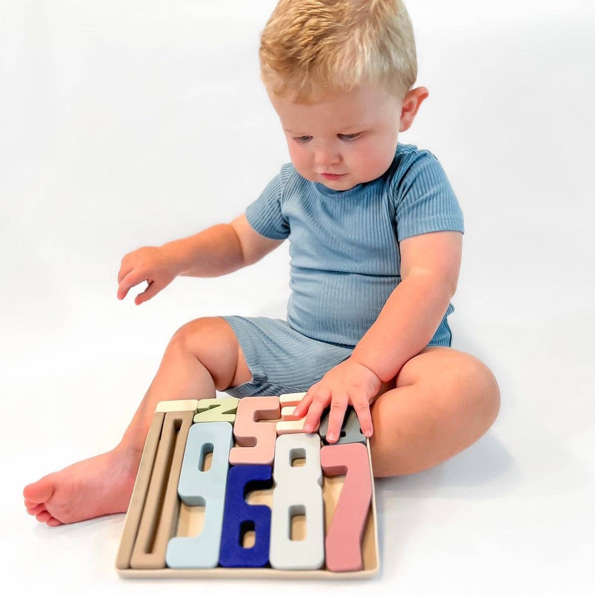 Wyatt Number Stacking Blocks - From Me To You
