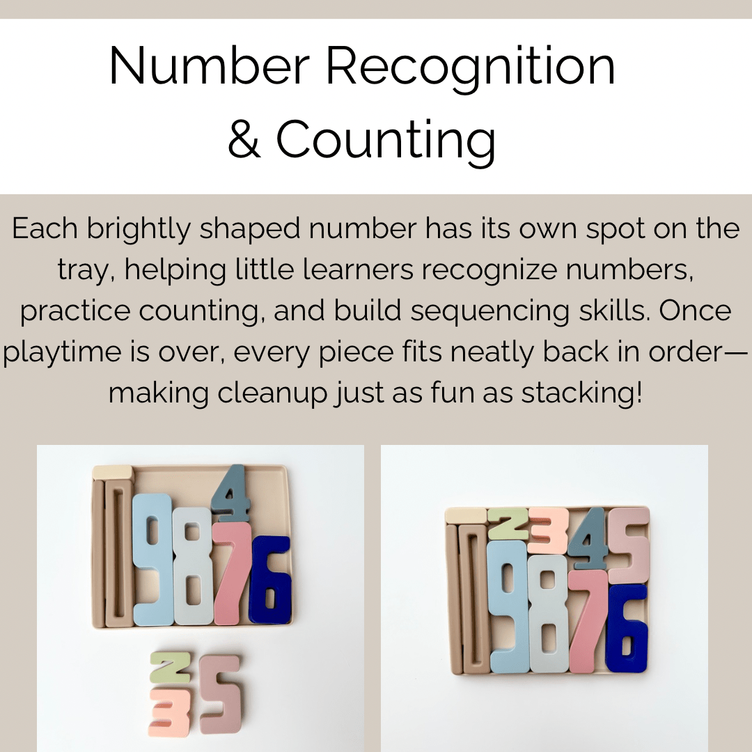Wyatt Number Stacking Blocks - From Me To You
