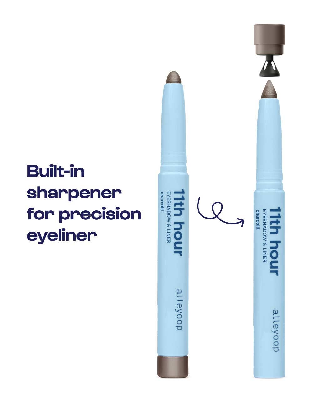 11th Hour Cream Eyeshadow & Liner Stick in Charcolit Makeup - From Me To You