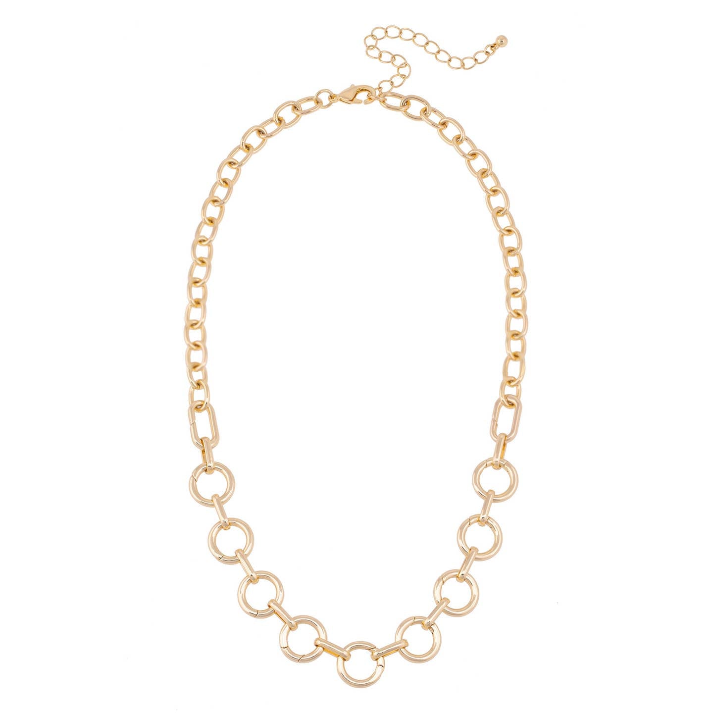 Canvas [26355N-GD] Juliette Charm Collector Necklace Base in Shiny Gold  FIX THIS!!