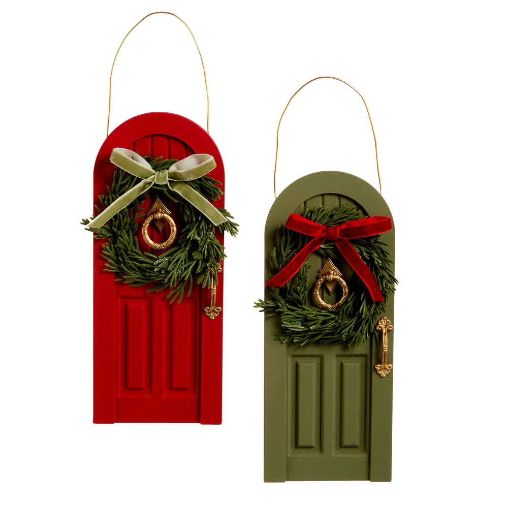Raz 9.5" Holiday Door Ornament