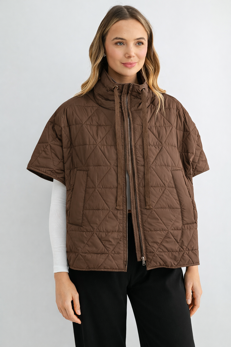 Joh-Jamel Puffer Jacket-Umber