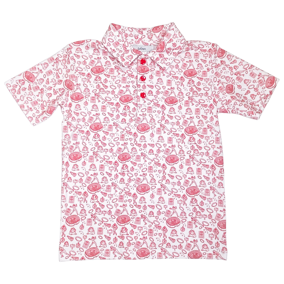BULLDOG ACTIVE BOY'S POLO T-SHIRT