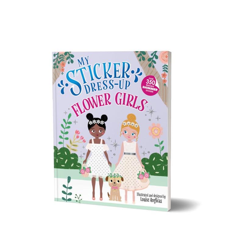 My Sticker Dress-Up Flower Girls