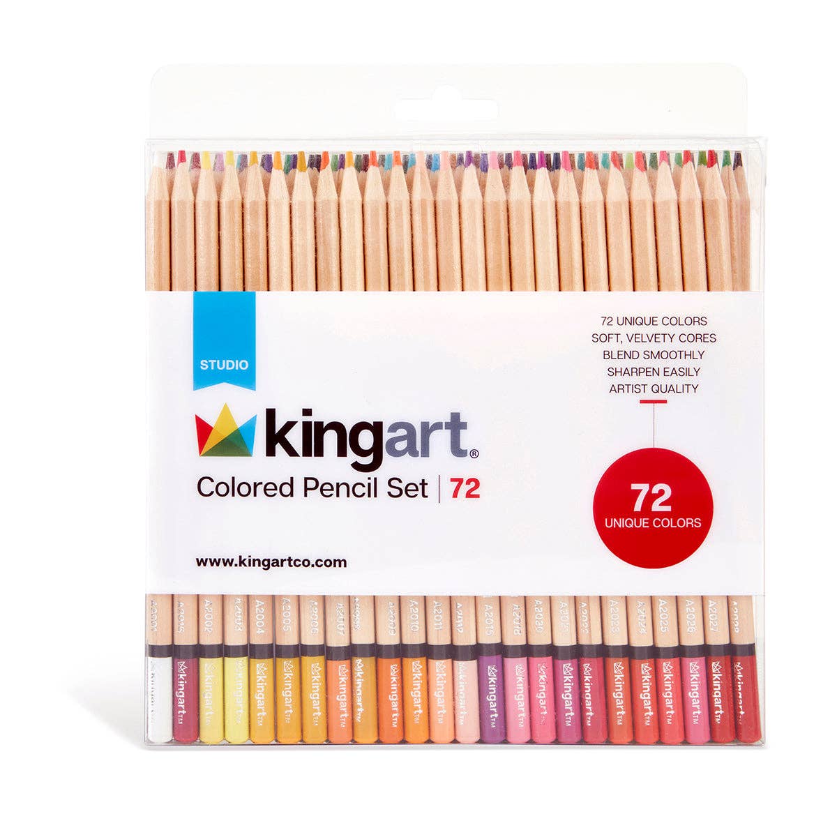 Colored Pencils - 72 Colors