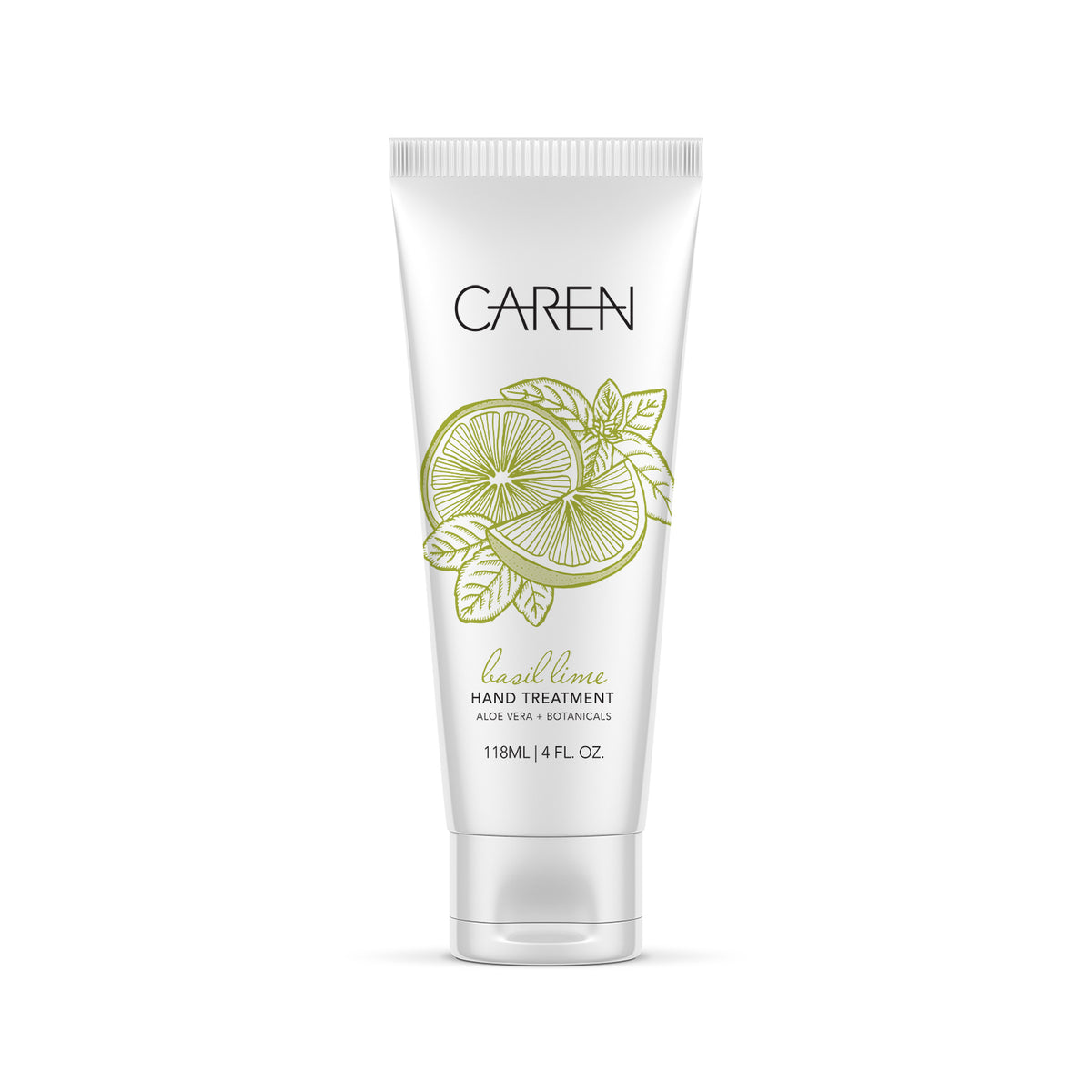 Caren Hand Treatment - Basil Lime - 4 oz Tube