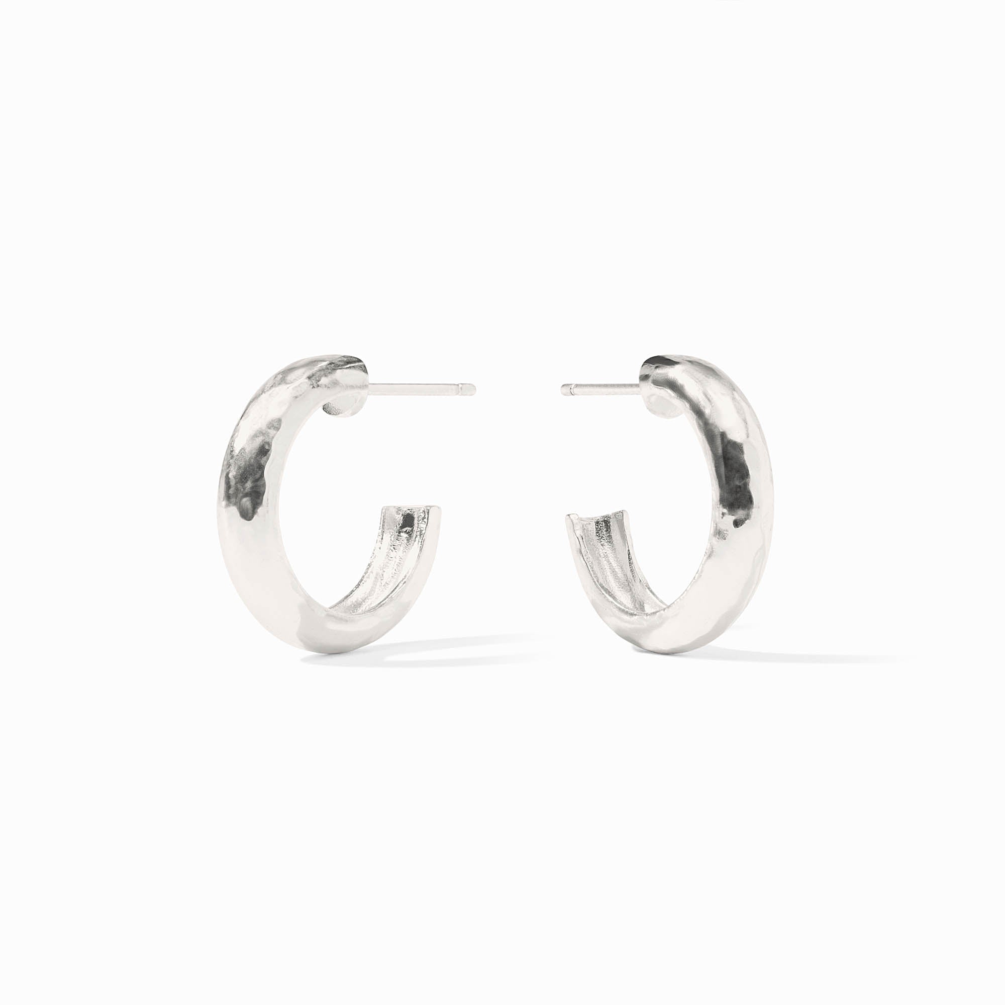 Julie Vos Havana Hoop-Silver