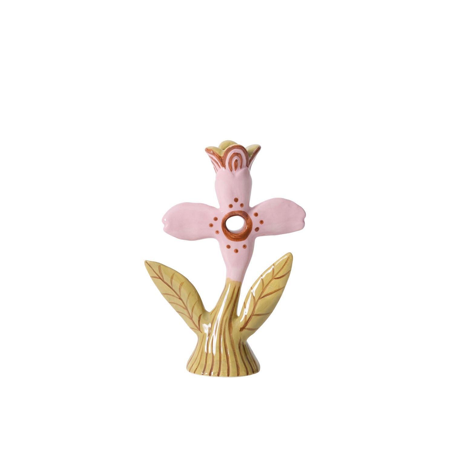 Accent Decor Soft Petal Candleholder 5.5"x 2.5"x 8" - From Me To You