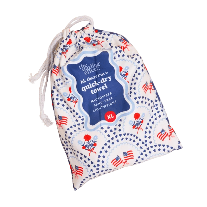 All American Darling Quick Dry Beach Towel - From Me To You