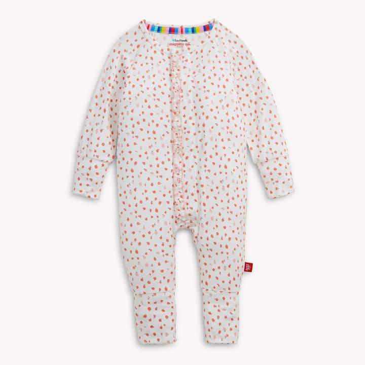 Apple Blossom Modal Ruffle Convertible Coverall | Magnetic M - From Me To You