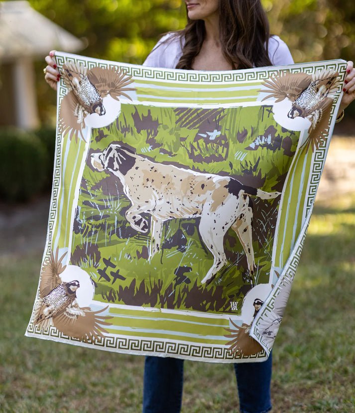 Austin Williams-Olive Pointing Strong 25x25 Scarf - From Me To You